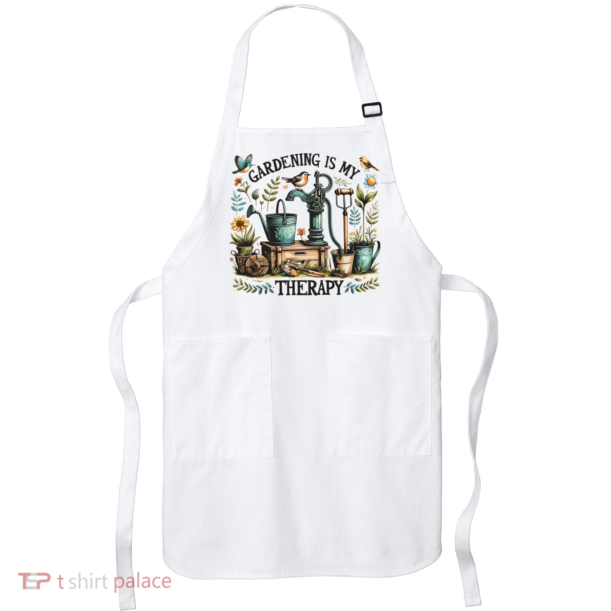 Gardening Is My Therapy Apron