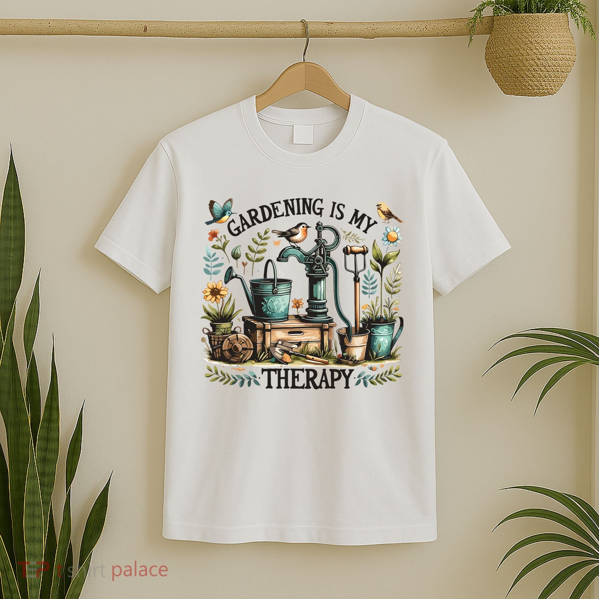 Gardening Is My Therapy T-Shirt