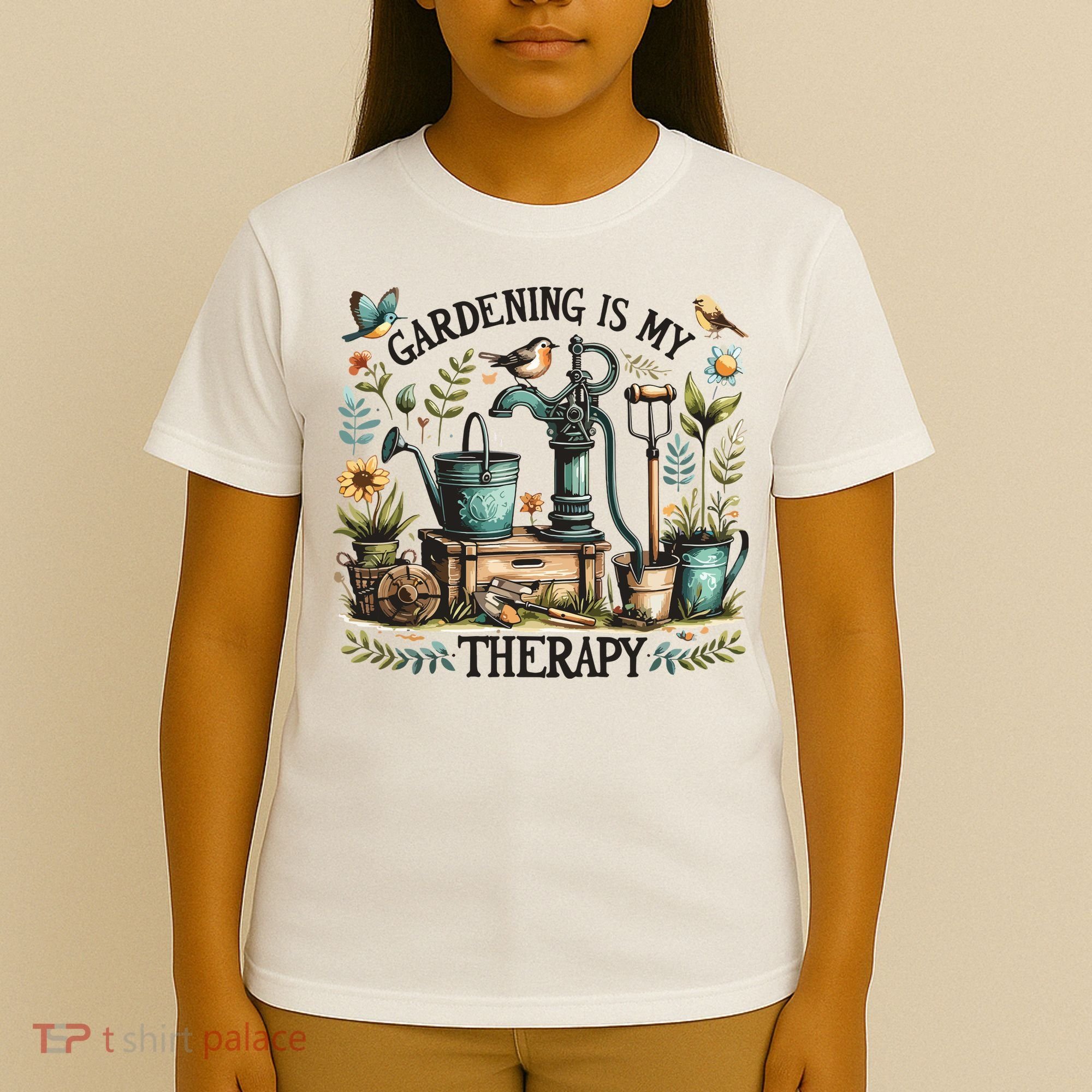 Gardening Is My Therapy T-Shirt