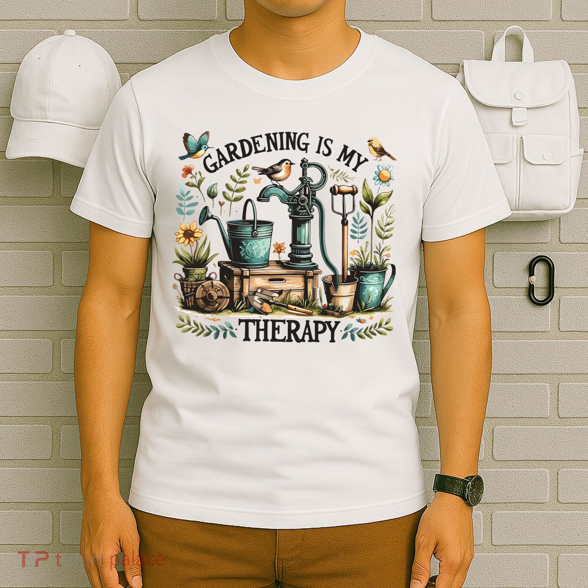 Gardening Is My Therapy T-Shirt