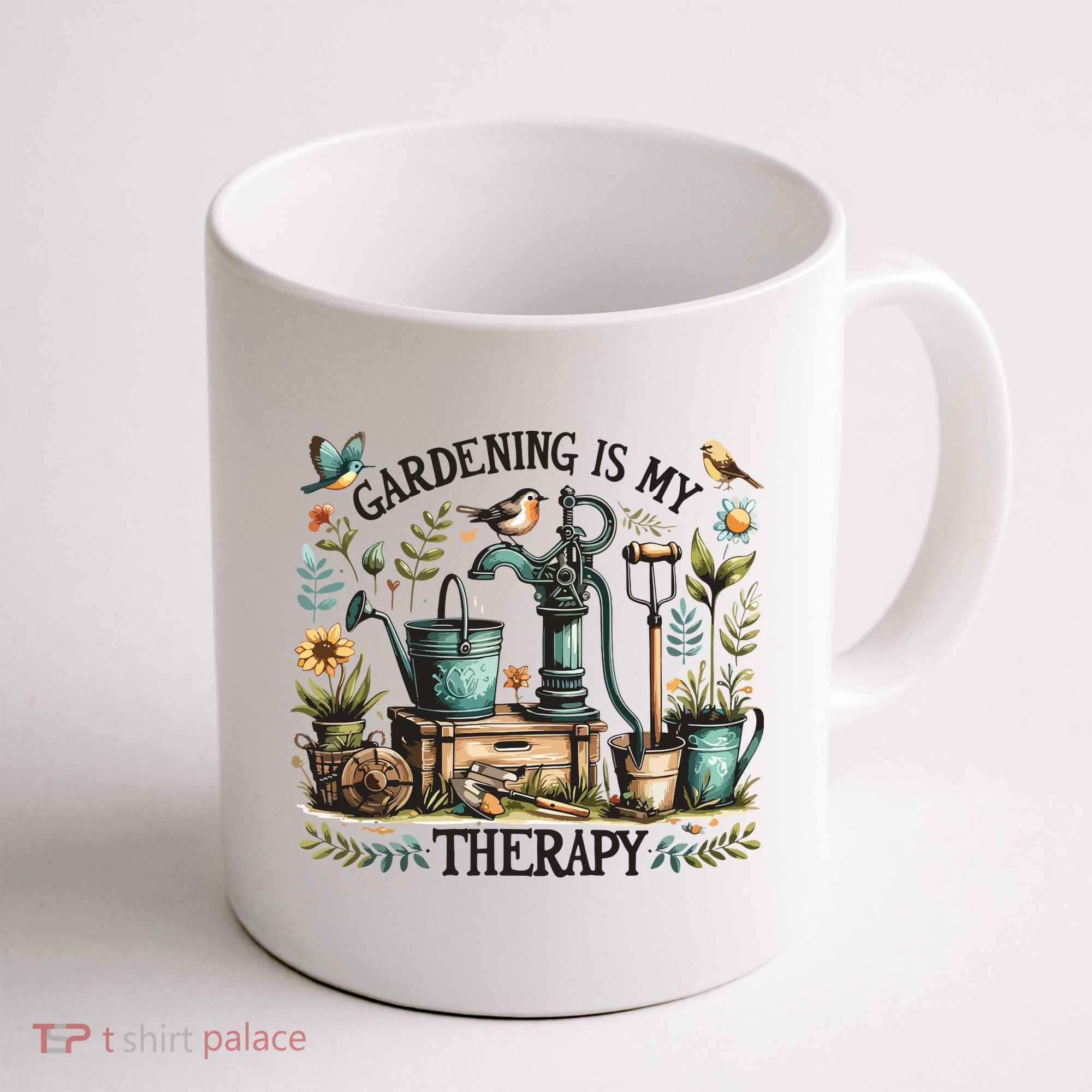 Gardening Is My Therapy Coffee Mug