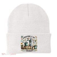 Gardening Is My Therapy Beanie thumb 0