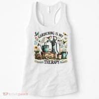 Gardening Is My Therapy Women's Tank Top thumb 0