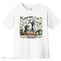 Gardening Is My Therapy Toddler T-Shirt thumb 0