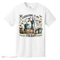 Gardening Is My Therapy Kids T-Shirt thumb 0