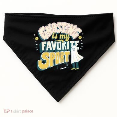 Ghosting Is My Favorite Sport USA-Made Doggie Bandana