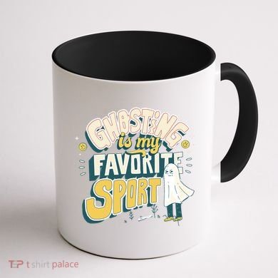Ghosting Is My Favorite Sport Coffee Mug back