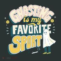 Ghosting Is My Favorite Sport Women's T-Shirt thumb 6