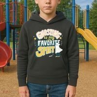 Ghosting Is My Favorite Sport Kids Hoodie thumb 2