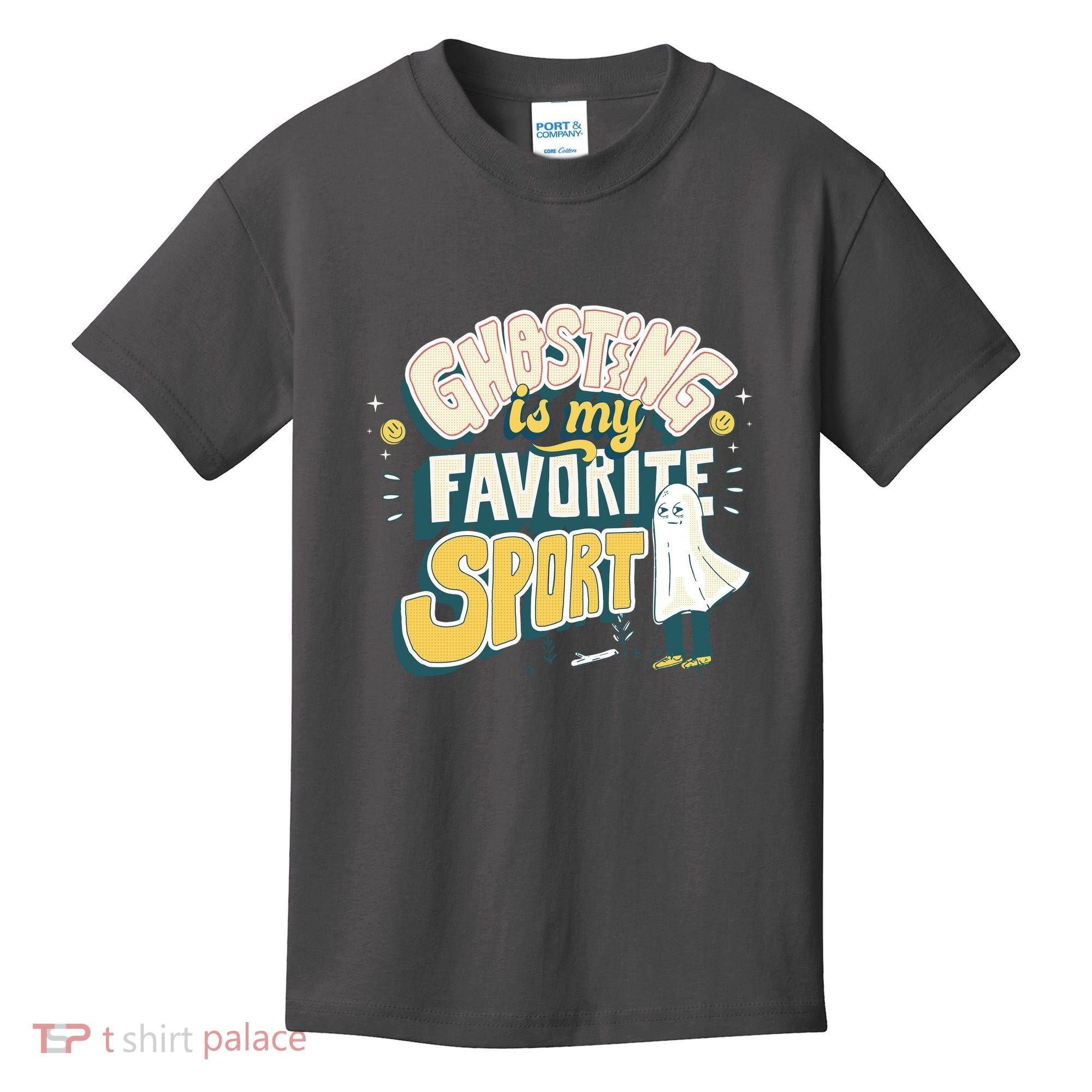 Ghosting Is My Favorite Sport Kids T-Shirt