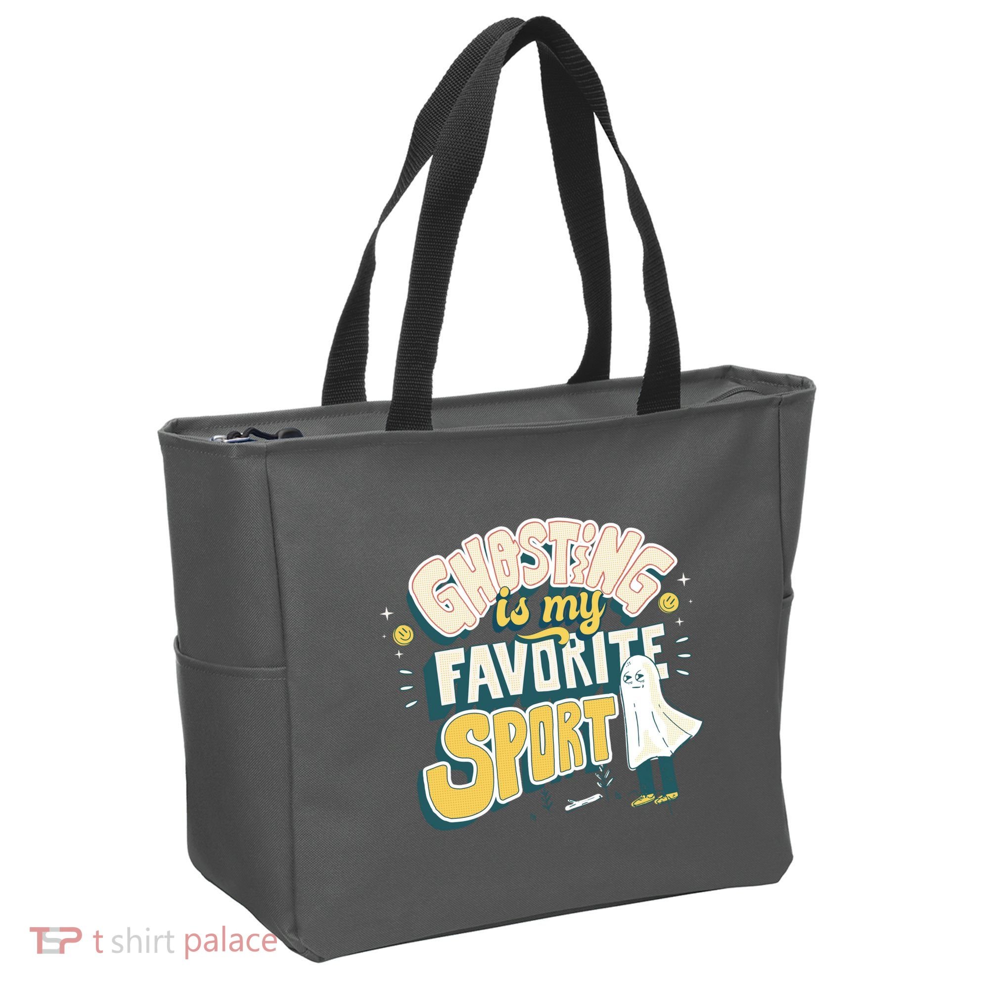 Ghosting Is My Favorite Sport Tote Bag