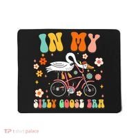 Groovy In My Silly Goose Era Funny Duck Saying Goose Meme Mousepad thumb 0