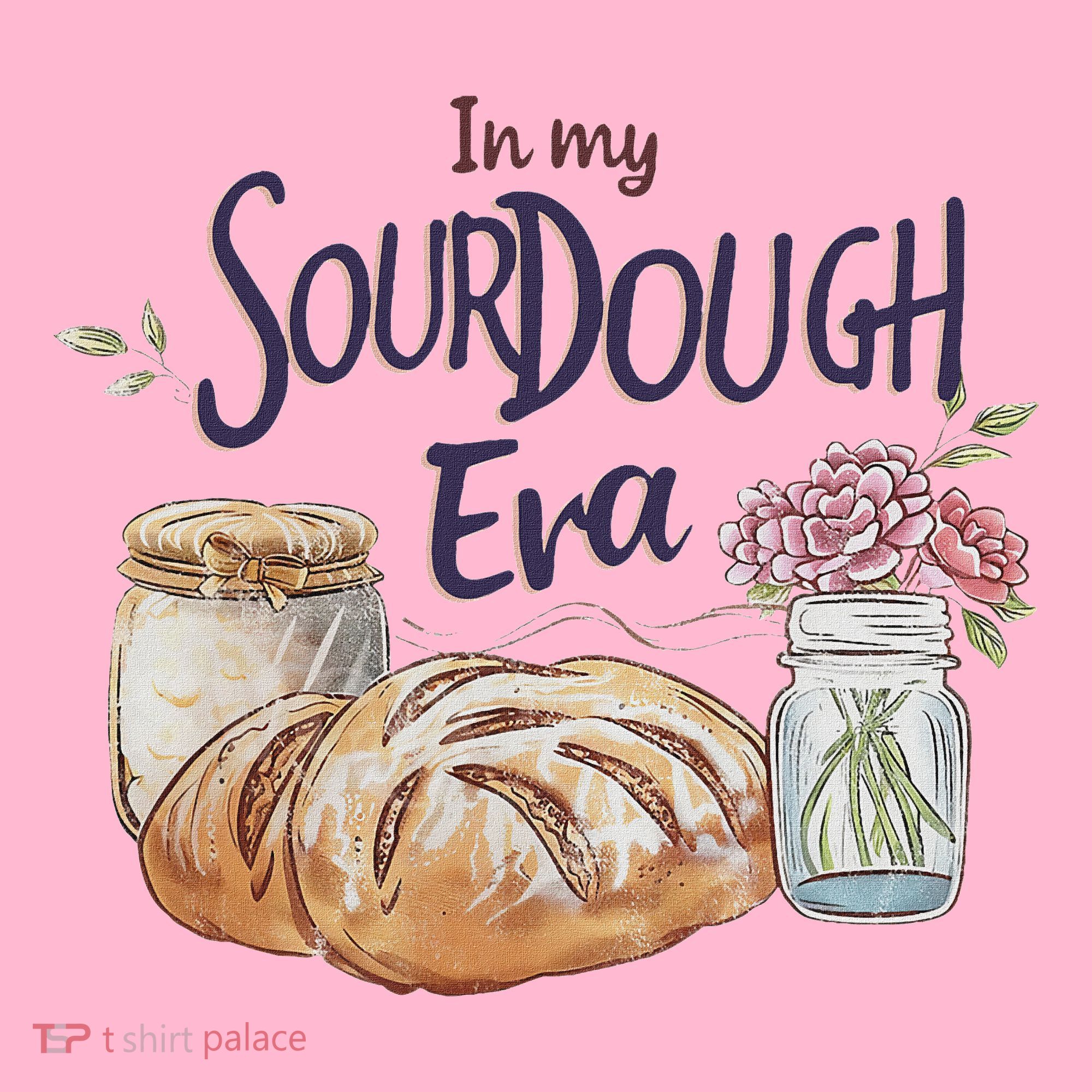 Groovy In My Sourdough Era Funny Pun In My Bread Making Coaster