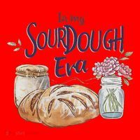 Groovy In My Sourdough Era Funny Pun In My Bread Making Santa Hat thumb 1