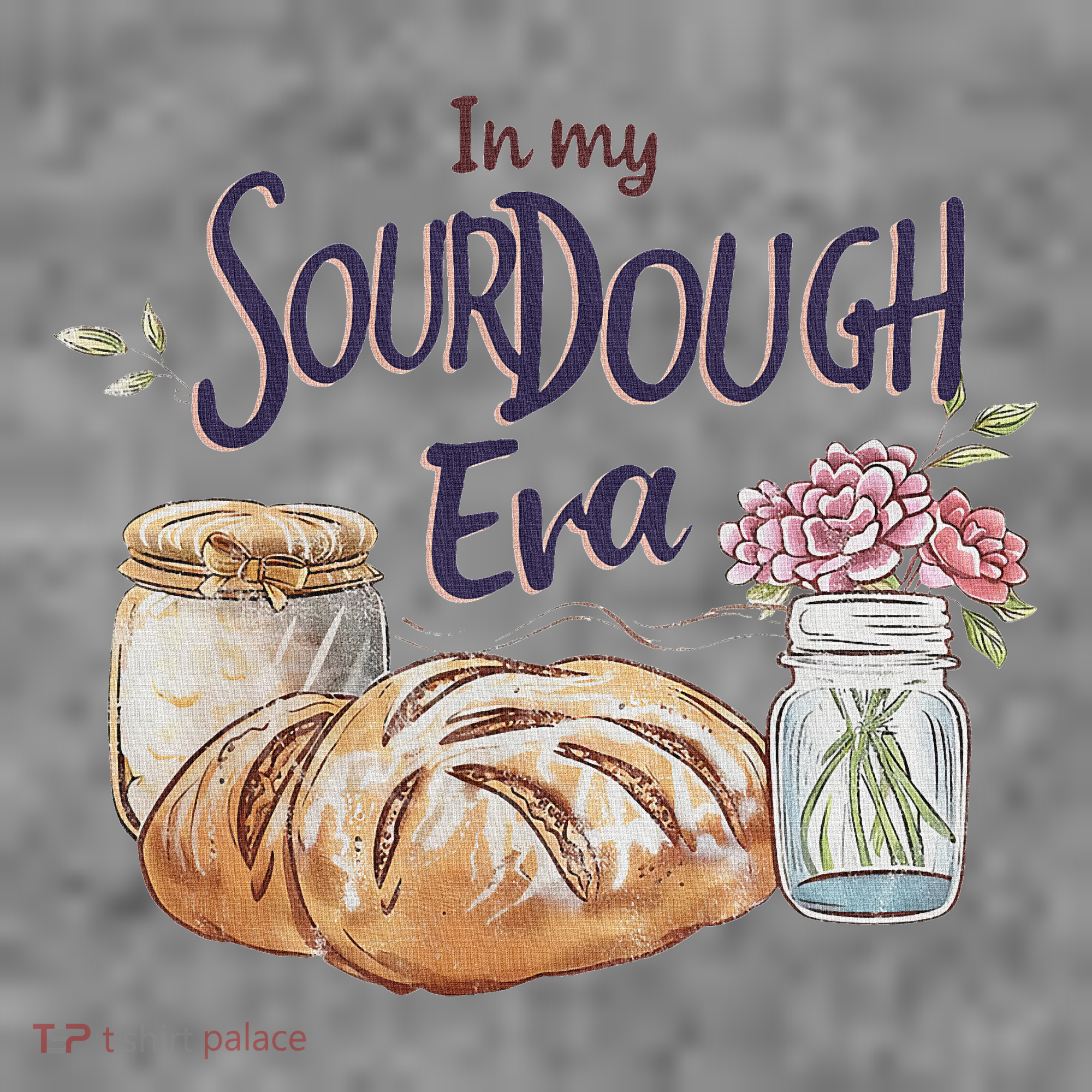 Groovy In My Sourdough Era Funny Pun In My Bread Making Toddler Hoodie