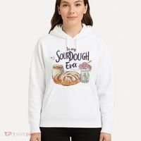 Groovy In My Sourdough Era Funny Pun In My Bread Making Hoodie thumb 5