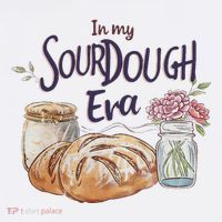 Groovy In My Sourdough Era Funny Pun In My Bread Making Long Sleeve Shirt thumb 2