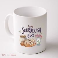 Groovy In My Sourdough Era Funny Pun In My Bread Making Coffee Mug thumb 0