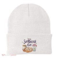 Groovy In My Sourdough Era Funny Pun In My Bread Making Beanie thumb 0