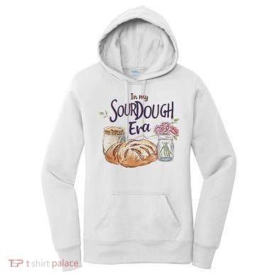 Groovy In My Sourdough Era Funny Pun In My Bread Making Women's Hoodie