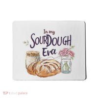 Groovy In My Sourdough Era Funny Pun In My Bread Making Mousepad thumb 0