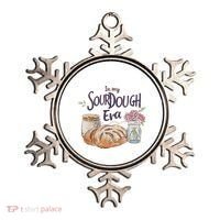 Groovy In My Sourdough Era Funny Pun In My Bread Making Ornament thumb 0