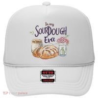 Groovy In My Sourdough Era Funny Pun In My Bread Making Hat thumb 0