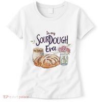 Groovy In My Sourdough Era Funny Pun In My Bread Making Women's T-Shirt thumb 0
