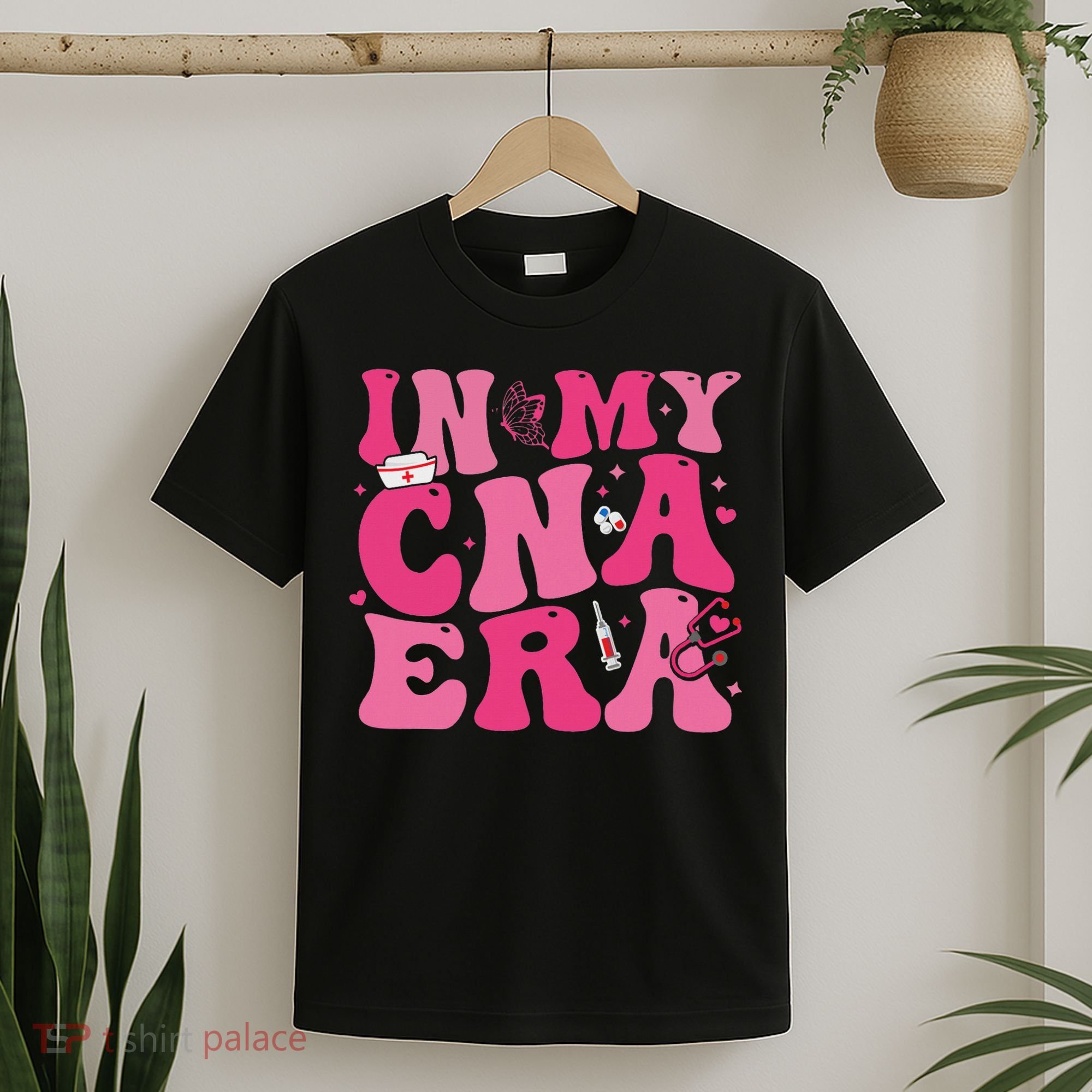 Groovy In My Cna Era Nurse Certified Nursing Assistant T-Shirt
