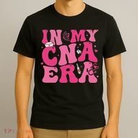 Groovy In My Cna Era Nurse Certified Nursing Assistant T-Shirt thumb 3
