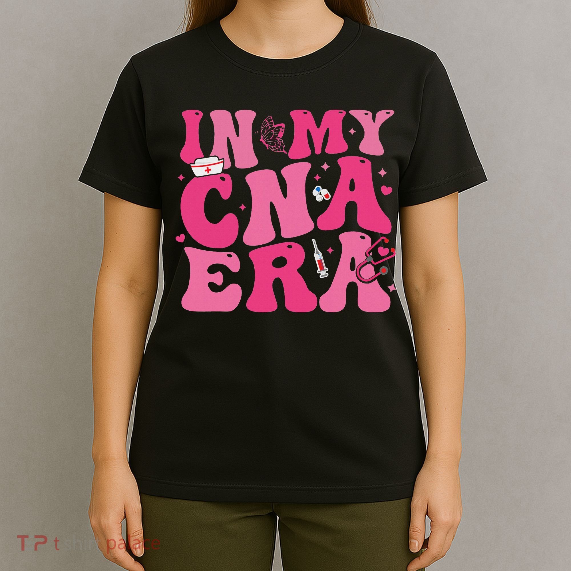 Groovy In My Cna Era Nurse Certified Nursing Assistant T-Shirt