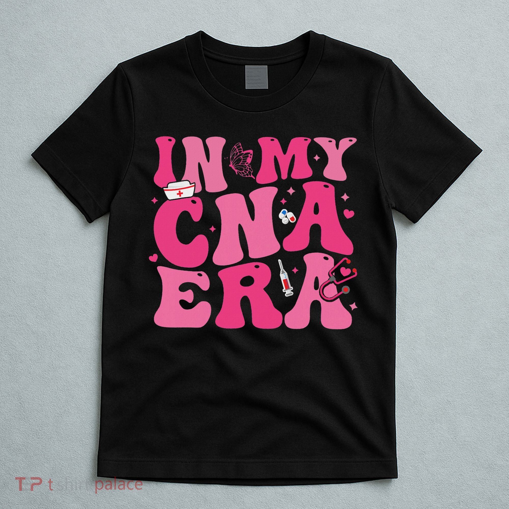 Groovy In My Cna Era Nurse Certified Nursing Assistant T-Shirt