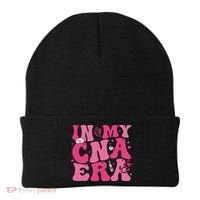 Groovy In My Cna Era Nurse Certified Nursing Assistant Beanie thumb 0