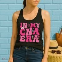 Groovy In My Cna Era Nurse Certified Nursing Assistant Women's Tank Top thumb 2