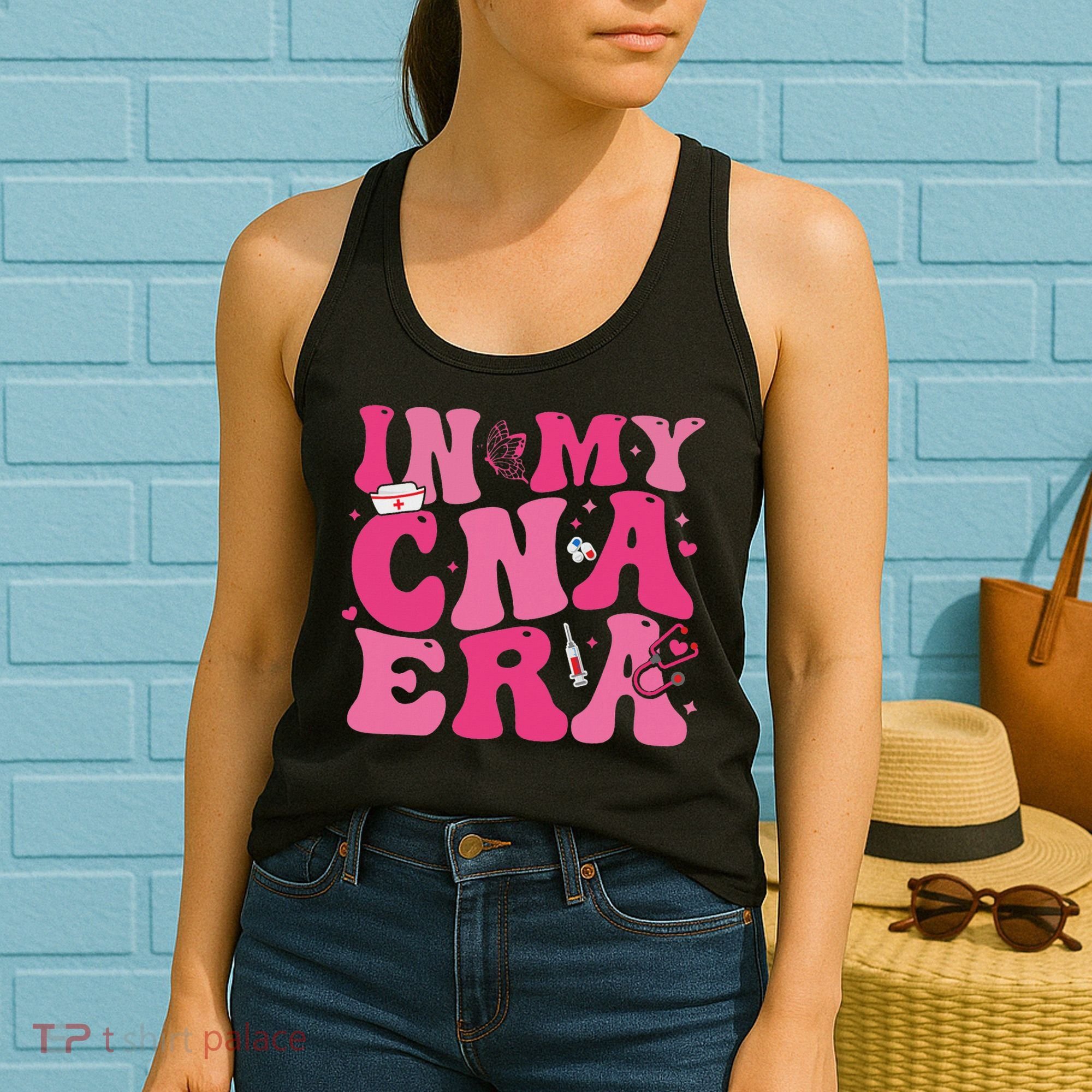 Groovy In My Cna Era Nurse Certified Nursing Assistant Women's Tank Top
