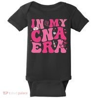 Groovy In My Cna Era Nurse Certified Nursing Assistant Baby Bodysuit thumb 0