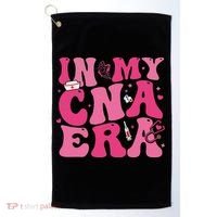 Groovy In My Cna Era Nurse Certified Nursing Assistant Golf Towel thumb 0