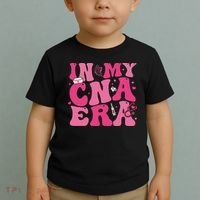 Groovy In My Cna Era Nurse Certified Nursing Assistant Toddler T-Shirt thumb 2