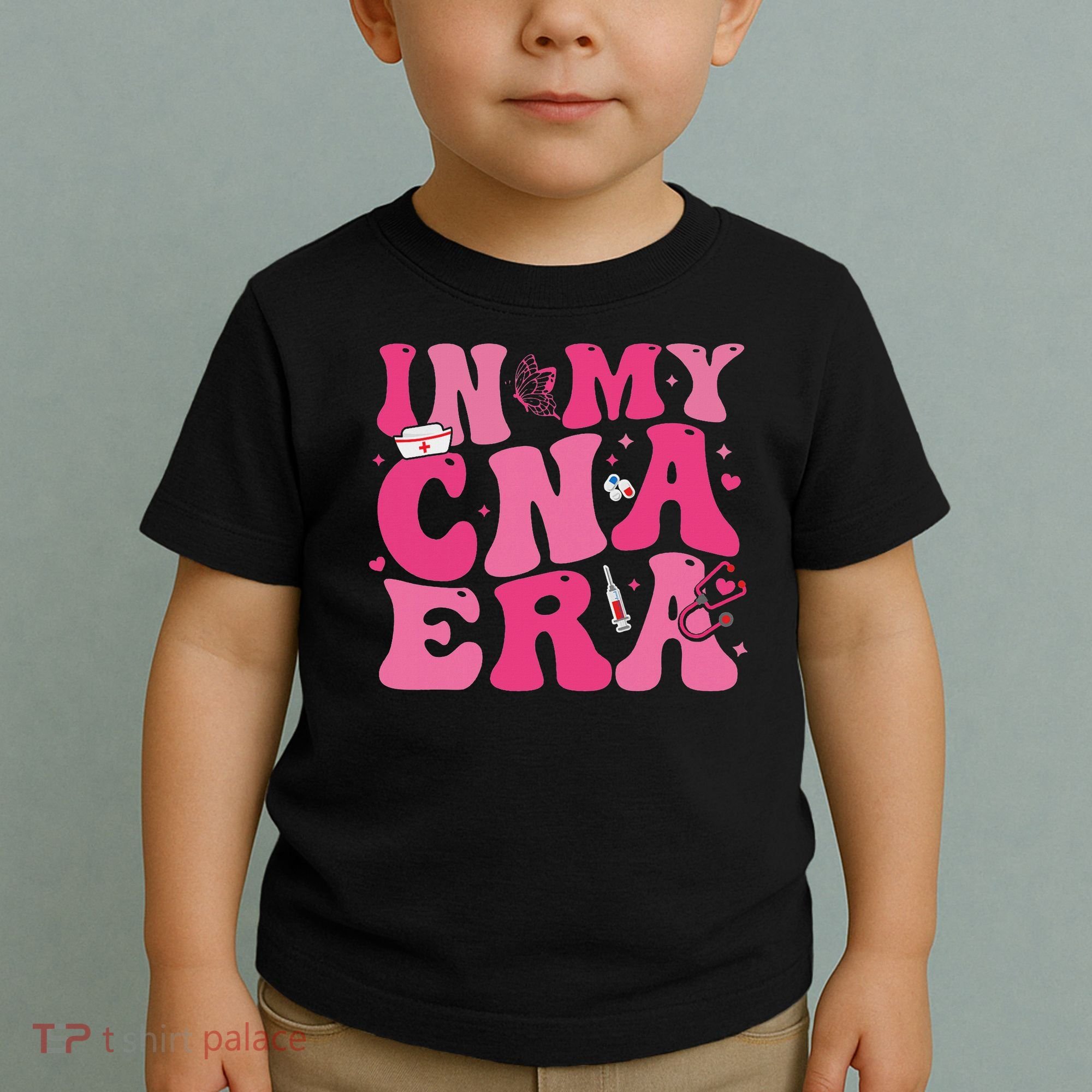 Groovy In My Cna Era Nurse Certified Nursing Assistant Toddler T-Shirt