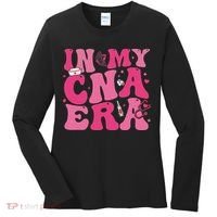 Groovy In My Cna Era Nurse Certified Nursing Assistant Women's Long Sleeve Shirt thumb 0