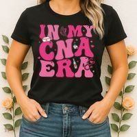 Groovy In My Cna Era Nurse Certified Nursing Assistant Women's T-Shirt thumb 2