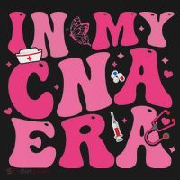 Groovy In My Cna Era Nurse Certified Nursing Assistant Kids Sweatshirt thumb 2