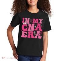Groovy In My Cna Era Nurse Certified Nursing Assistant Kids T-Shirt thumb 2