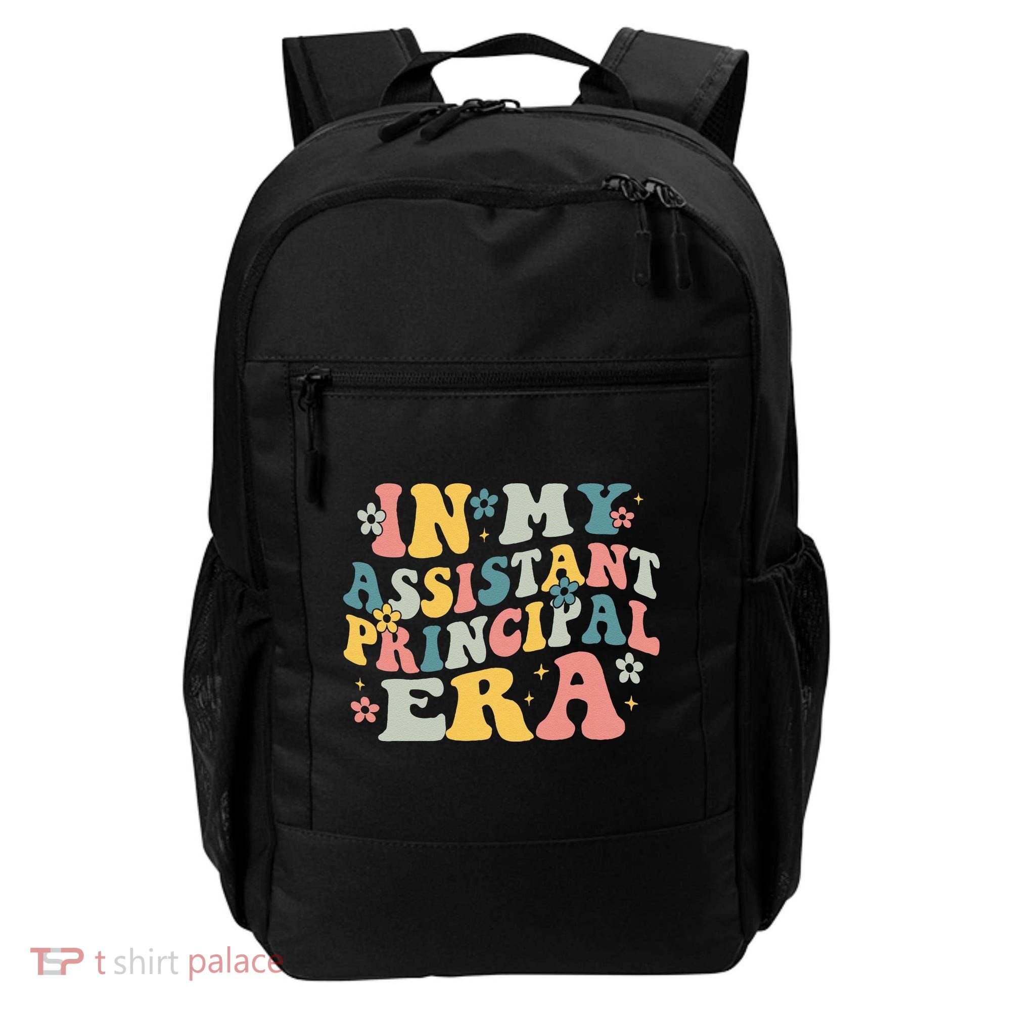 Groovy In My Assistant Principal Era Job Title School Worker Backpack