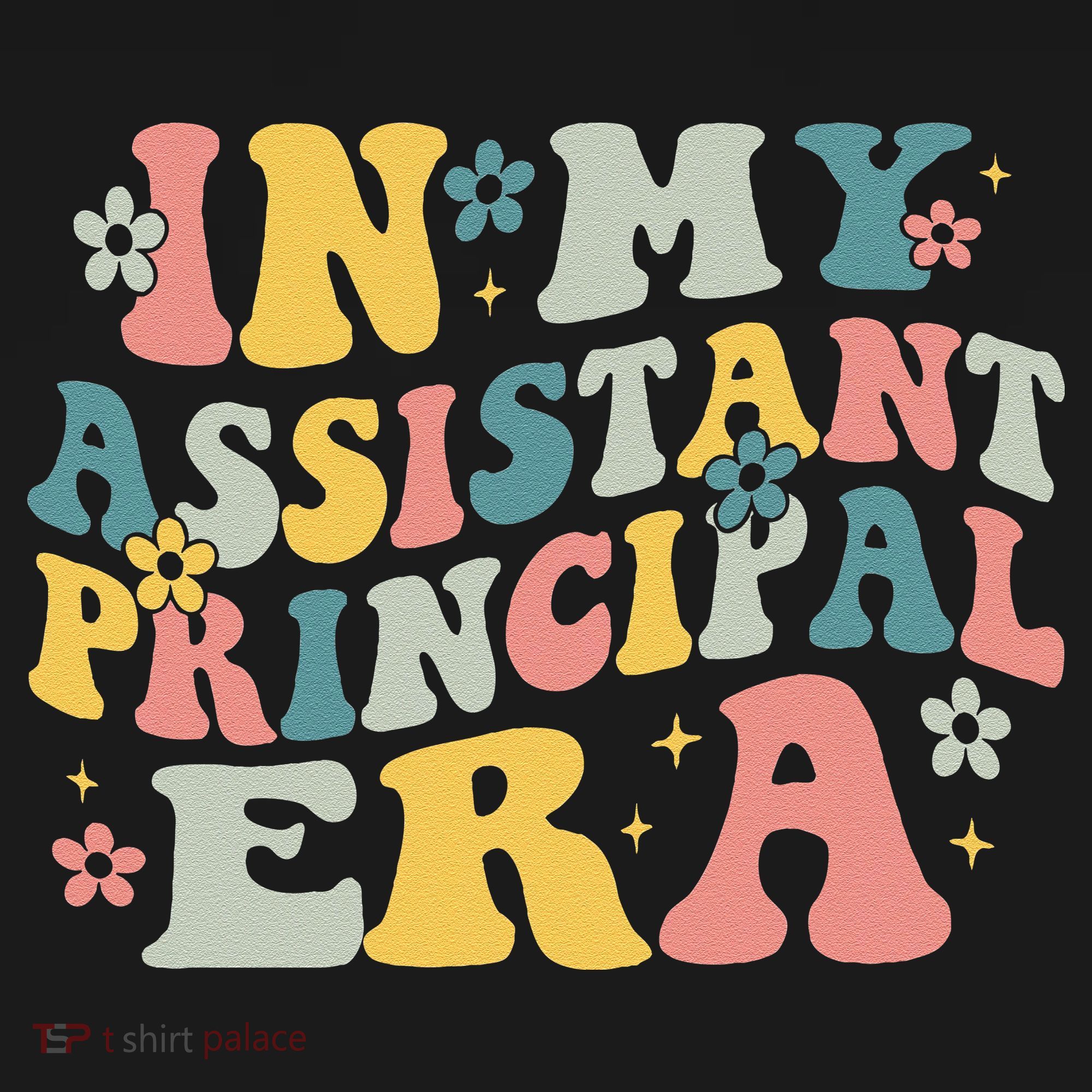 Groovy In My Assistant Principal Era Job Title School Worker Backpack