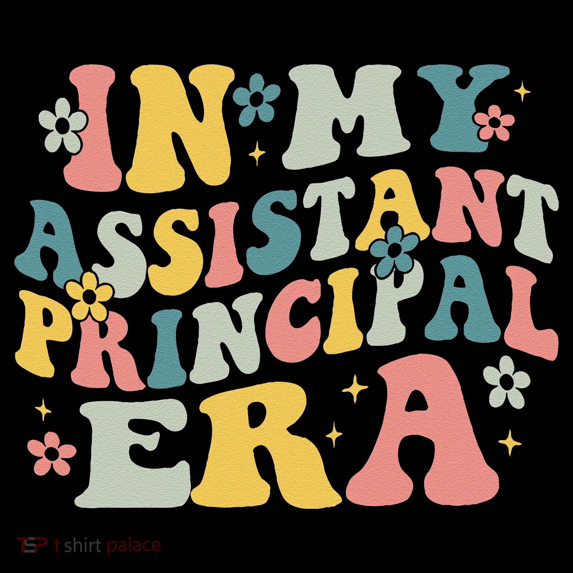 Groovy In My Assistant Principal Era Job Title School Worker Coffee Mug