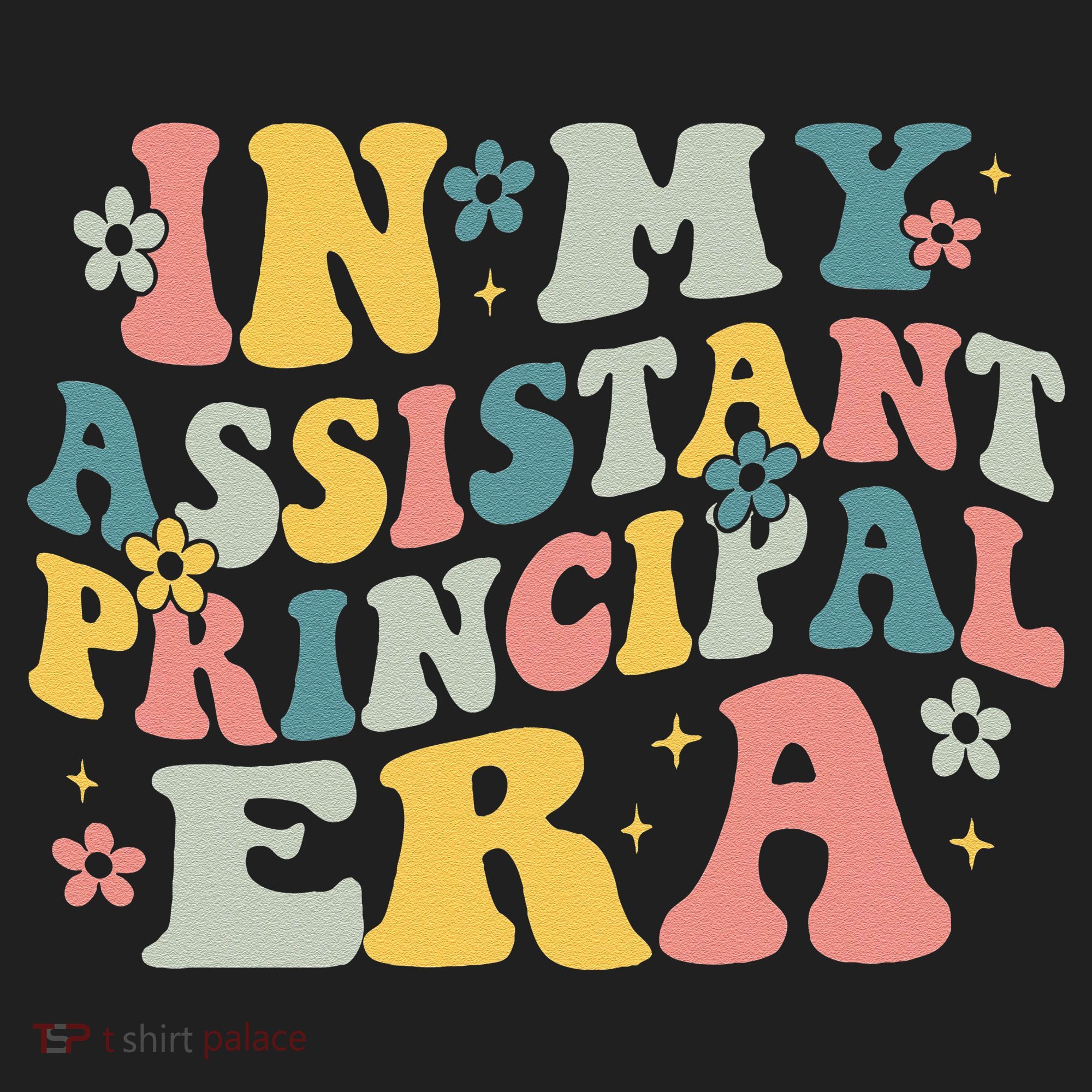 Groovy In My Assistant Principal Era Job Title School Worker Tumbler