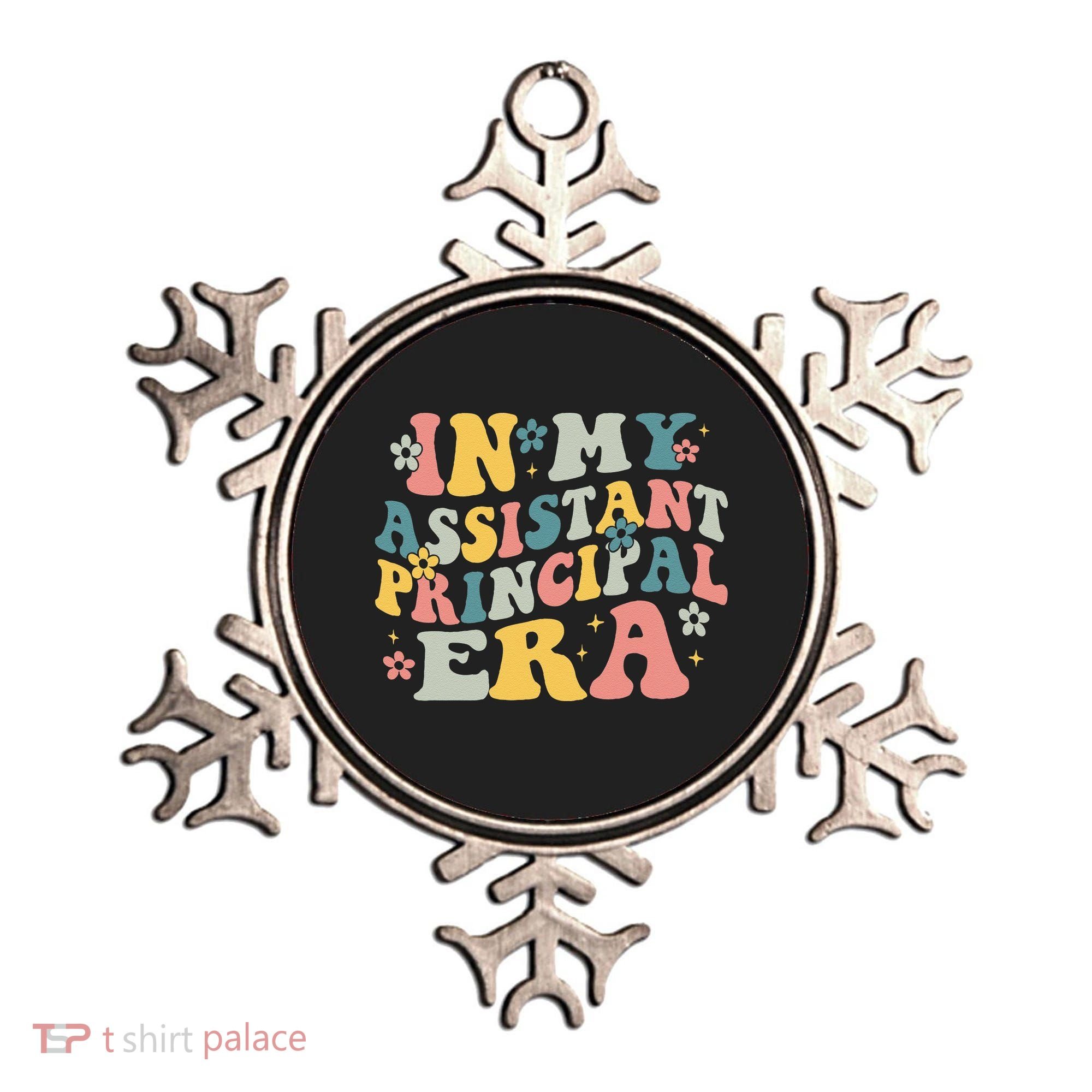 Groovy In My Assistant Principal Era Job Title School Worker Ornament
