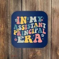 Groovy In My Assistant Principal Era Job Title School Worker Coaster thumb 0