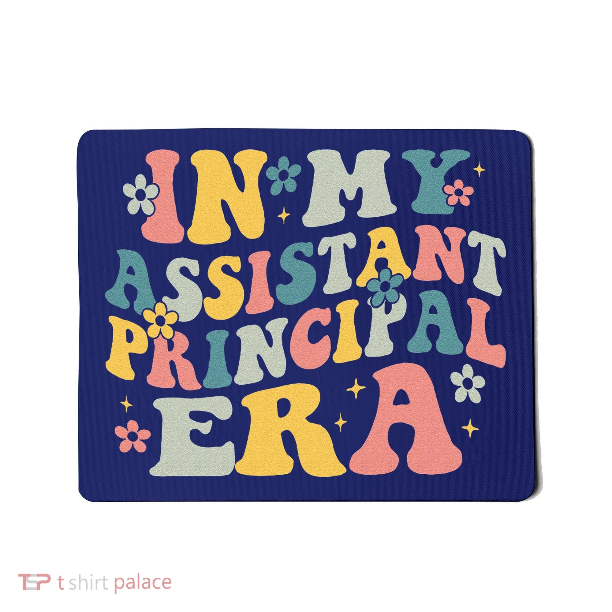Groovy In My Assistant Principal Era Job Title School Worker Mousepad